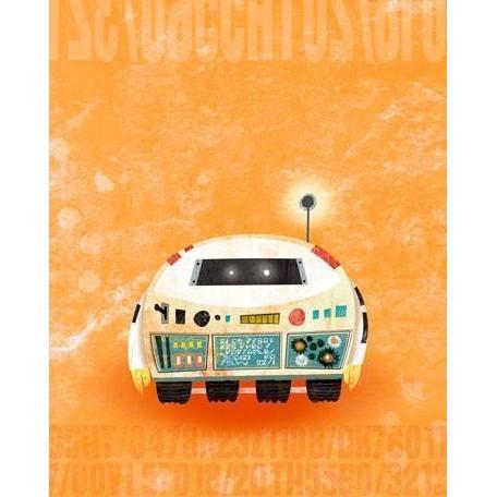 Rumbling Robots - Scoot | Canvas Wall Art-Canvas Wall Art-Jack and Jill Boutique