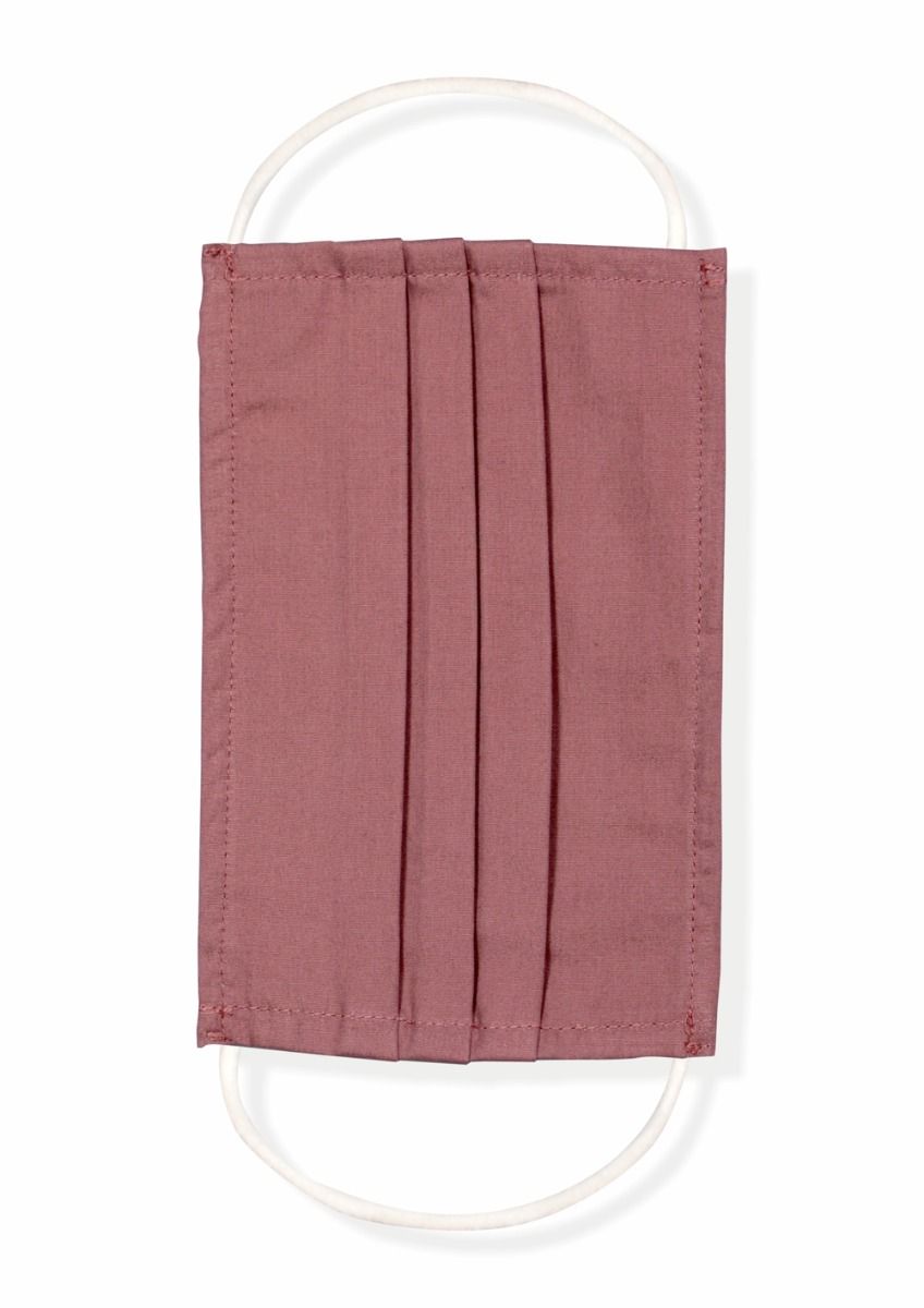 Solid Color Reusable and Washable Face Mask, 100% Cotton-Face Mask-Rose Tan-Jack and Jill Boutique