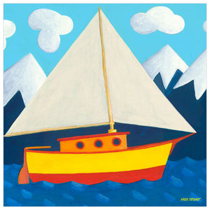 Sailing, Sailing Wall Art-Wall Art-Jack and Jill Boutique