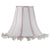 Shade - LG - White Ruffle w/pink trim-Lamp Shades-Default-Jack and Jill Boutique