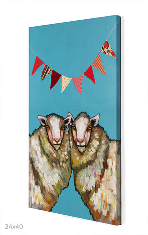 Sheep Birthday Party Wall Art-Wall Art-Jack and Jill Boutique