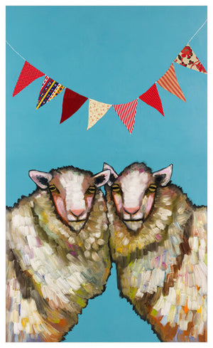 Sheep Birthday Party Wall Art-Wall Art-Jack and Jill Boutique