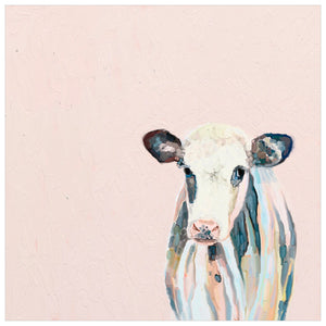 Side Eye Cow Wall Art-Wall Art-Jack and Jill Boutique