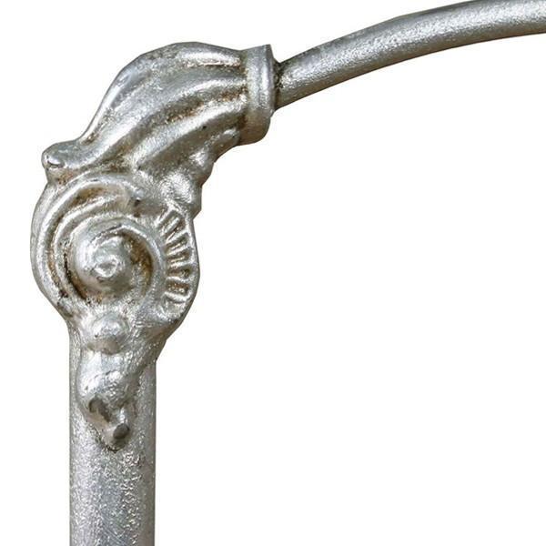 Silver Leaf - PREMIUM 39 | Iron Furniture Finish Sample-Finish Sample-Jack and Jill Boutique