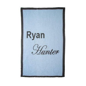 Simply Chic Personalized Blanket-Blankets-Jack and Jill Boutique