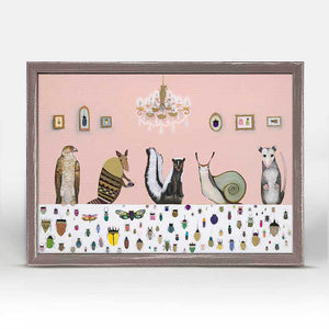 Snail's House - Mini Framed Canvas-Mini Framed Canvas-Jack and Jill Boutique