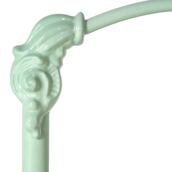 Solid Mint Green Q84 | Iron Furniture Finish Sample-Finish Sample-Jack and Jill Boutique