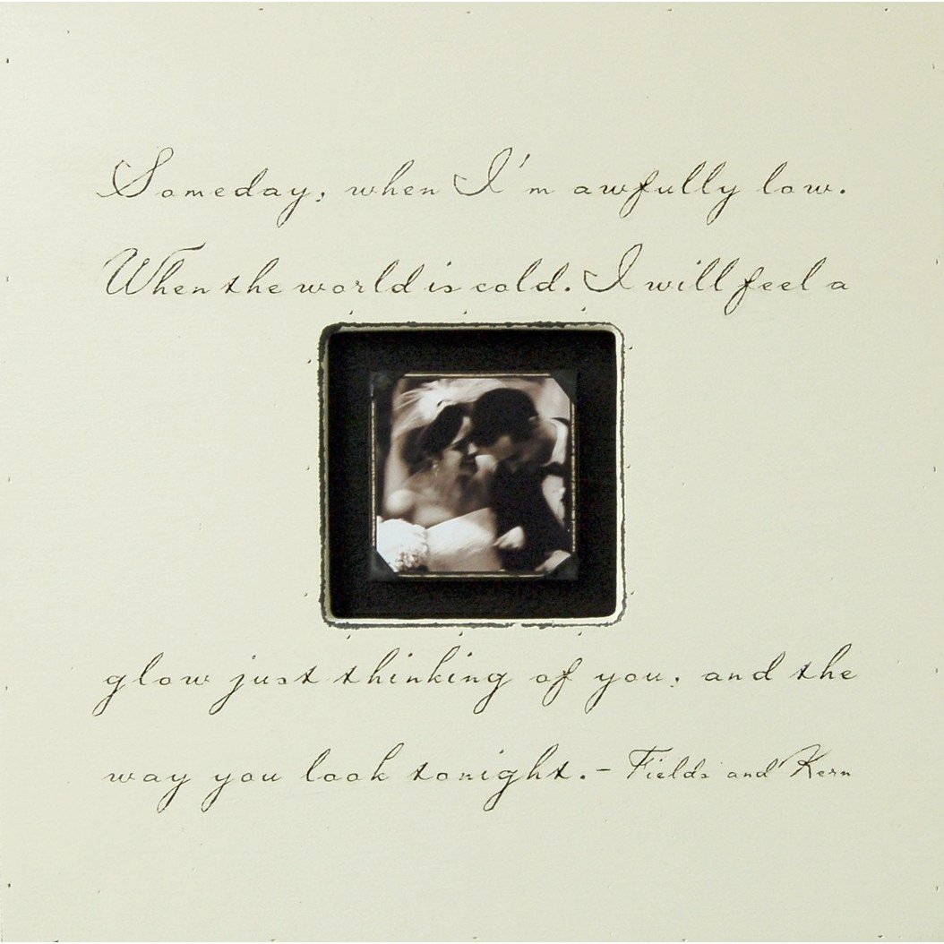 Handmade Wood Photobox with quote "Someday, When"-Photoboxes-Jack and Jill Boutique