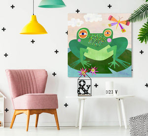 Spotted Frog Wall Art-Wall Art-Jack and Jill Boutique