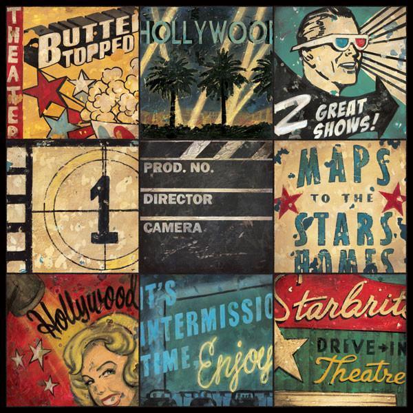 Starstruck Movie Collage | Movies Art Collection | Canvas Art Prints-Canvas Wall Art-Jack and Jill Boutique
