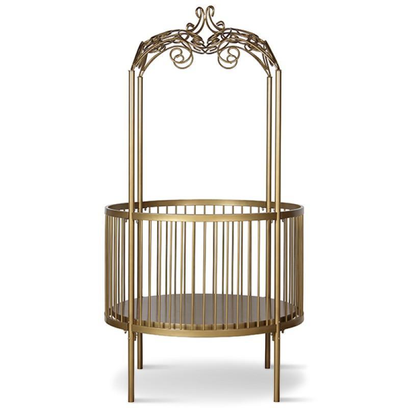 Round clearance canopy crib