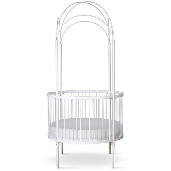 Stationary Round Canopy Crib-Crib-Jack and Jill Boutique