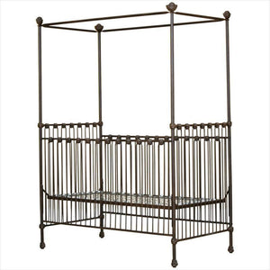 Straight Canopy Stationary Crib-Crib-Jack and Jill Boutique