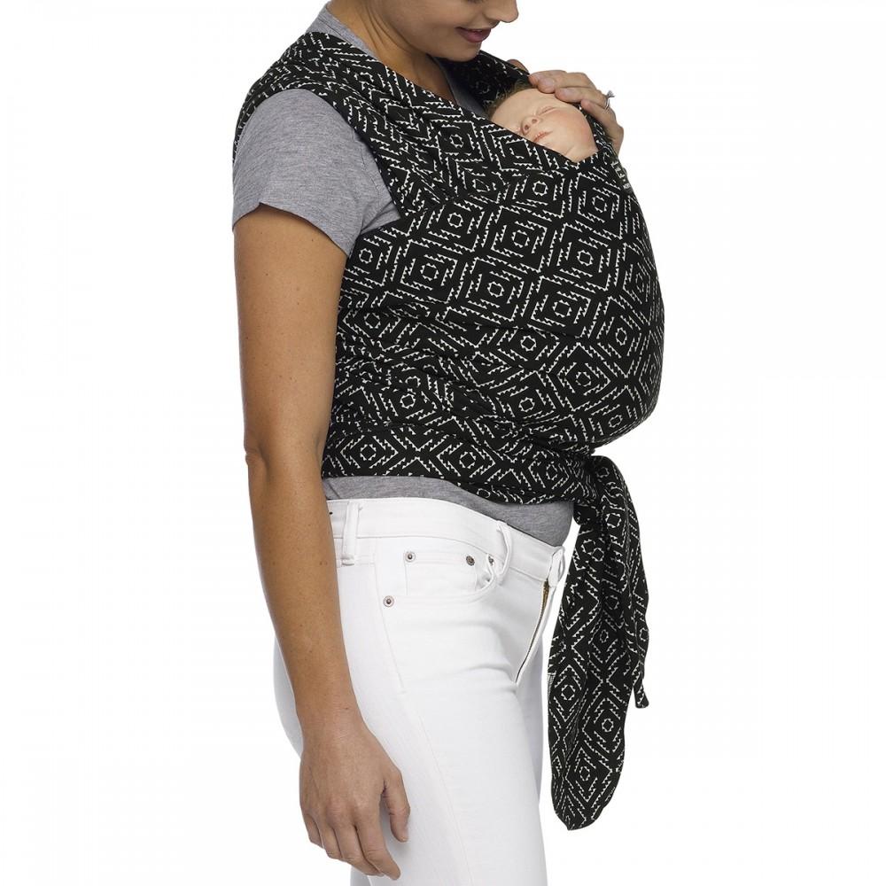 Black and white moby wrap hotsell