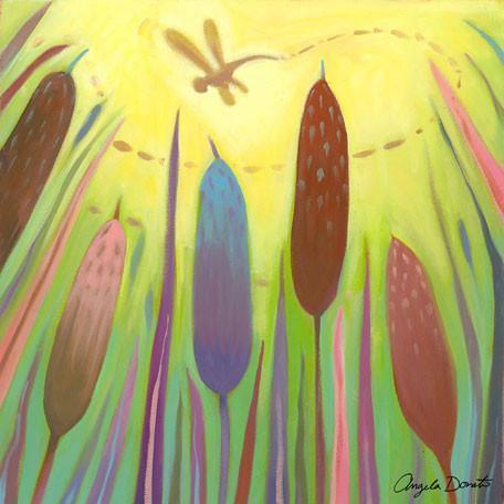Summerscape - Dragonfly | Canvas Wall Art-Canvas Wall Art-Jack and Jill Boutique