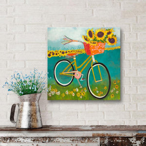 Sunflower Bike Wall Art-Wall Art-Jack and Jill Boutique