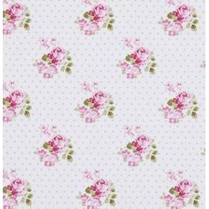 Sunshine Rose Pink Blue Skies Fabric | 100% Cotton-Fabric-Default-Jack and Jill Boutique
