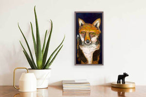 Super Fox - Mini Framed Canvas-Mini Framed Canvas-Jack and Jill Boutique