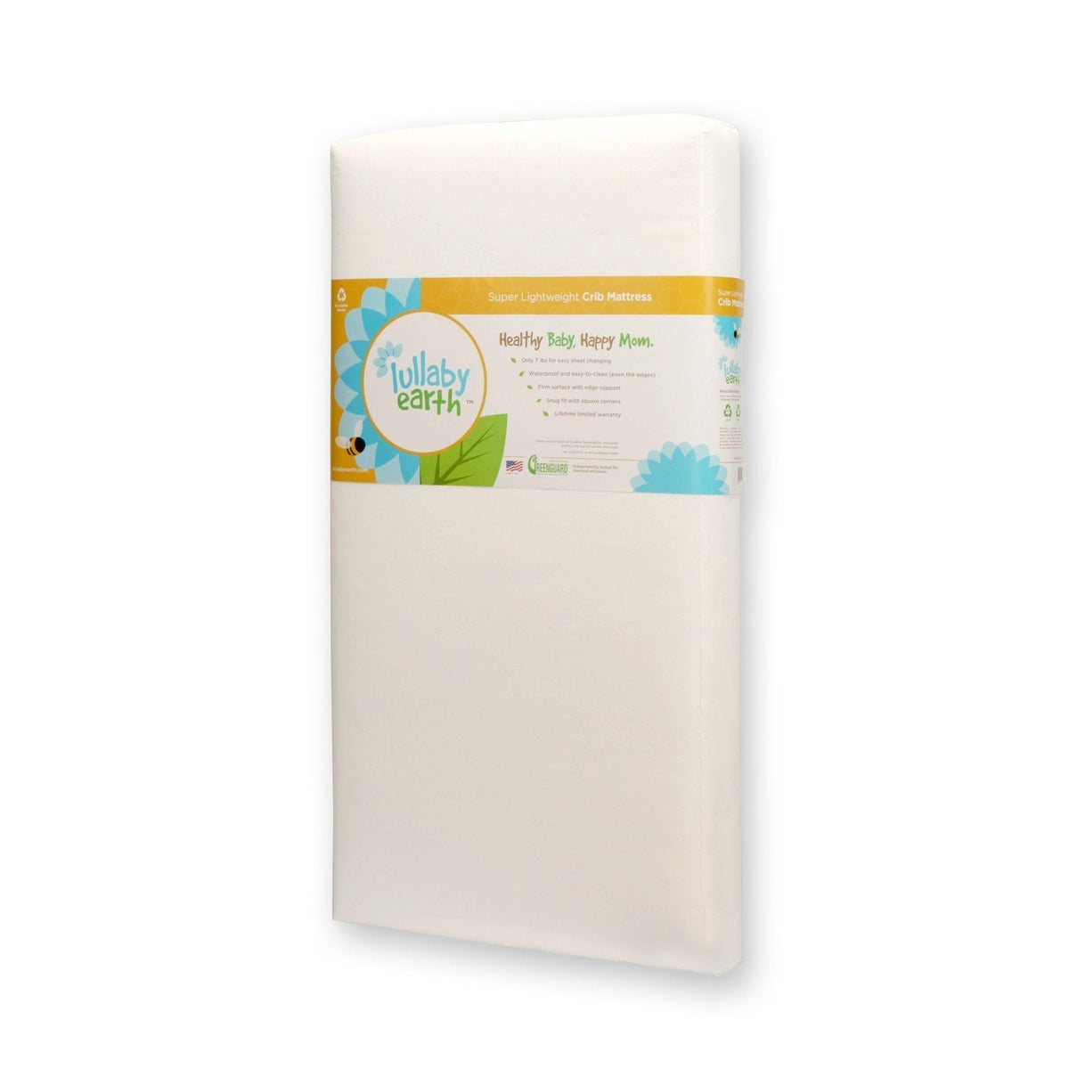 Health Support Waterproof Crib Mattress-Crib Mattress-Jack and Jill Boutique