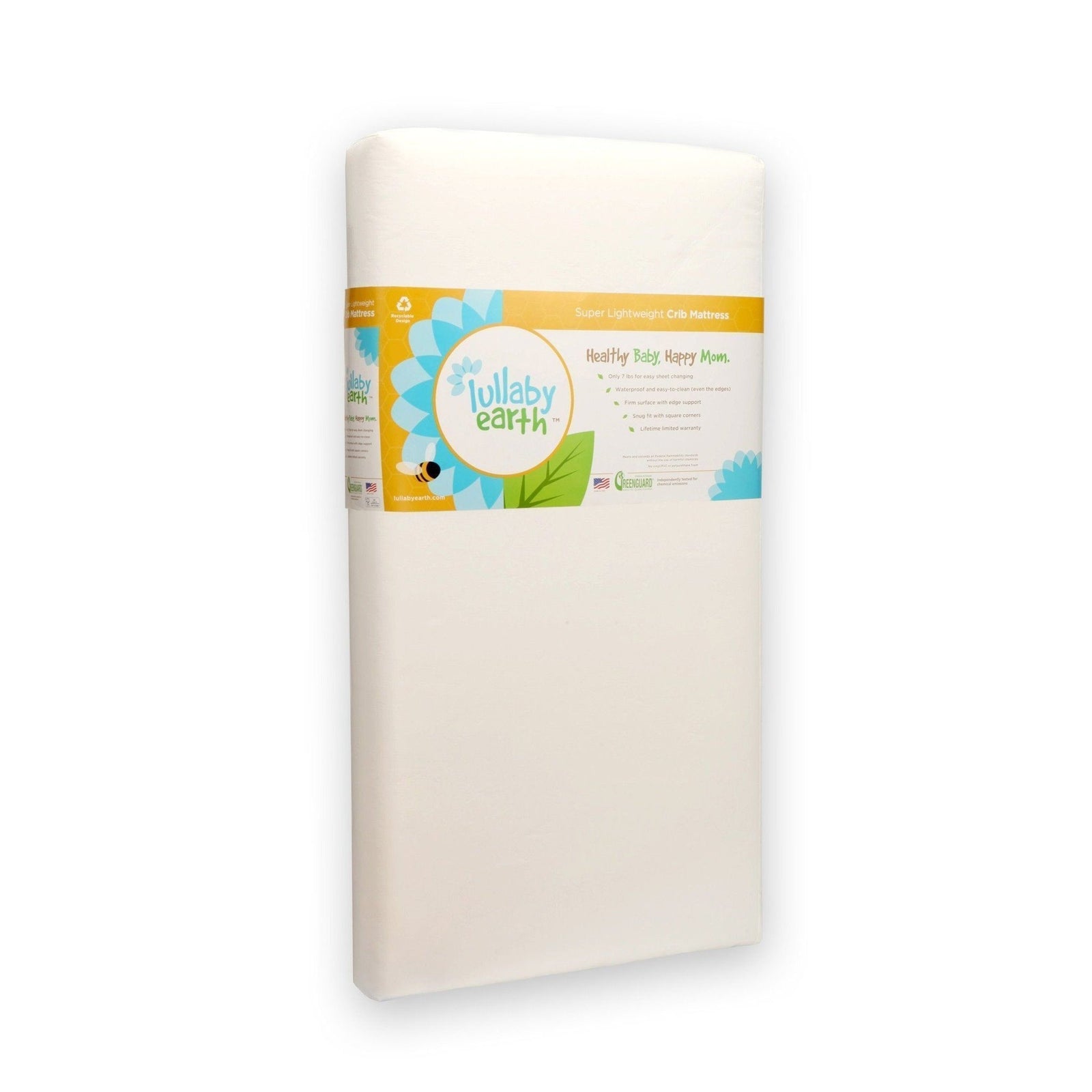 Health Support Waterproof Crib Mattress-Crib Mattress-Jack and Jill Boutique