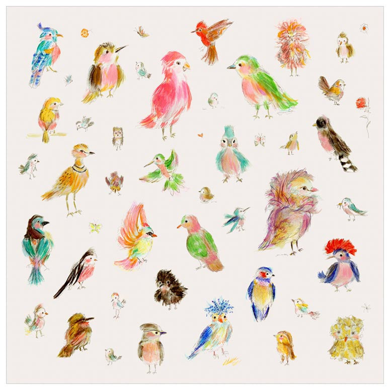 Sweet Birds Of A Feather Wall Art-Wall Art-Jack and Jill Boutique