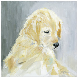 Sweet Pups - Yellow Labrador Wall Art-Wall Art-Jack and Jill Boutique