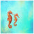 Swimming Seahorses Wall Art-Wall Art-Jack and Jill Boutique