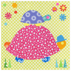 Tag Along Turtle Wall Art-Wall Art-Jack and Jill Boutique
