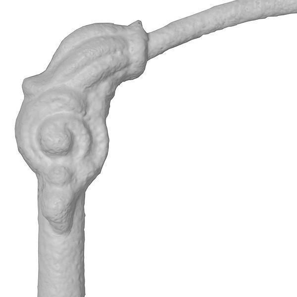 Textured White 334 | Iron Furniture Finish Sample-Finish Sample-Jack and Jill Boutique