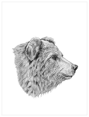 The Bear's Good Side Wall Art-Wall Art-Jack and Jill Boutique