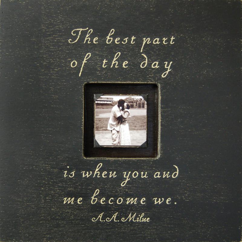 Handmade Wood Photobox with quote "The Best Part"-Photoboxes-Jack and Jill Boutique