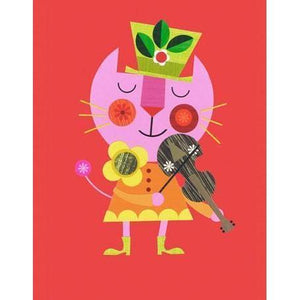 The Cat and the Fiddle | Canvas Wall Art-Canvas Wall Art-Jack and Jill Boutique