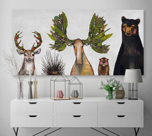 The Forest Five Wall Art-Wall Art-Jack and Jill Boutique