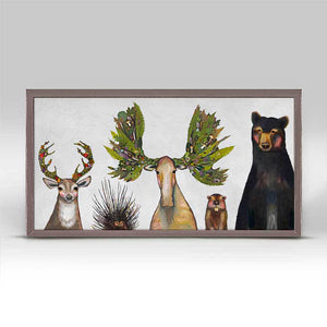The Forest Five Mini Framed Canvas-Mini Framed Canvas-Jack and Jill Boutique