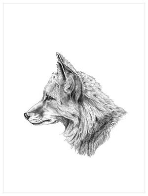 The Fox's Good Side Wall Art-Wall Art-Jack and Jill Boutique
