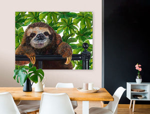 The Not Sleepy Sloth Wall Art-Wall Art-Jack and Jill Boutique