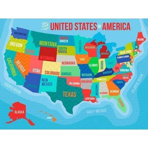 The United States Of America | Canvas Wall Art-Canvas Wall Art-Jack and Jill Boutique