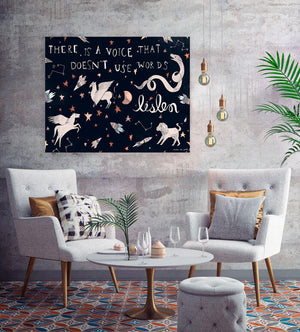 There Is A Voice That Doesn't Use Words Wall Art-Wall Art-Jack and Jill Boutique