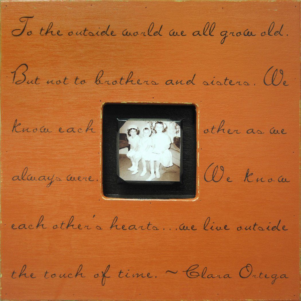 Handmade Wood Photobox with quote "To the Outside World"-Photoboxes-Jack and Jill Boutique