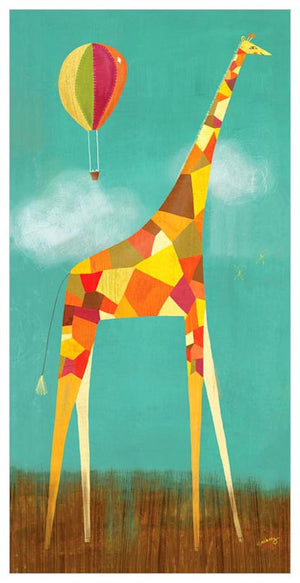 Too Tall Giraffe Wall Art-Wall Art-Jack and Jill Boutique