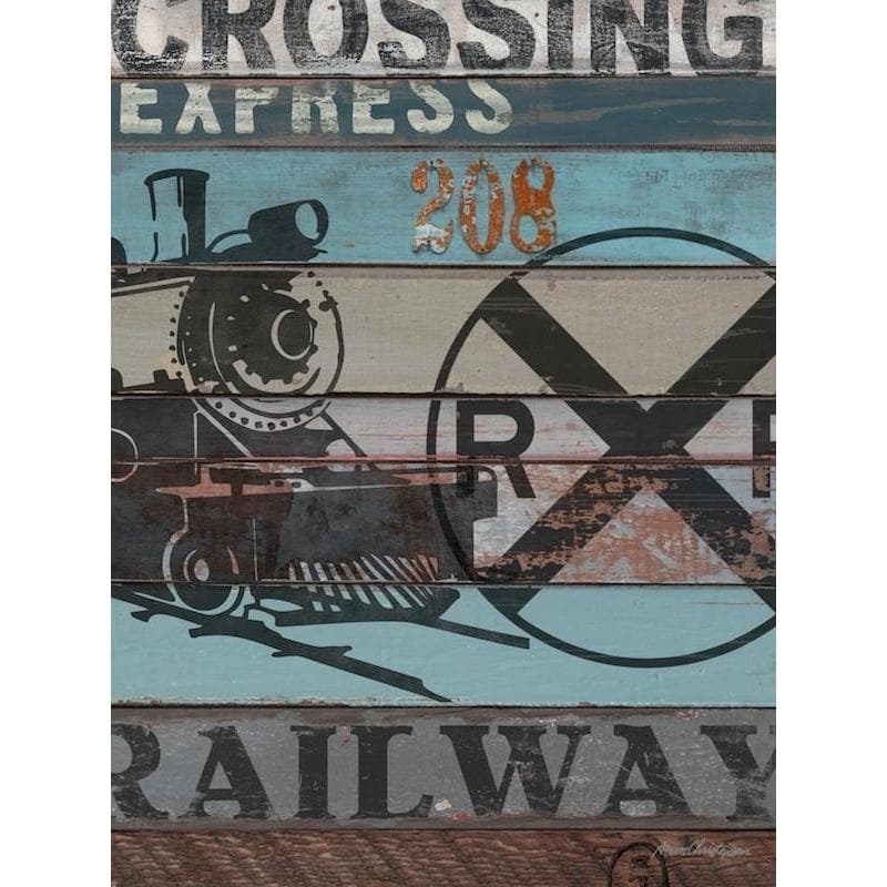 Train | American Byways Collection | Canvas Art Prints-Canvas Wall Art-Jack and Jill Boutique