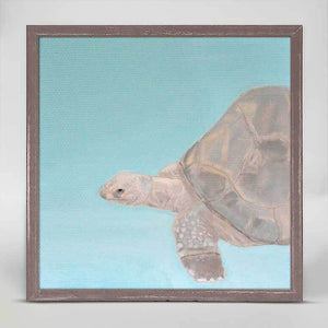 Tranquil Turtle Portrait Mini Framed Canvas-Mini Framed Canvas-Jack and Jill Boutique