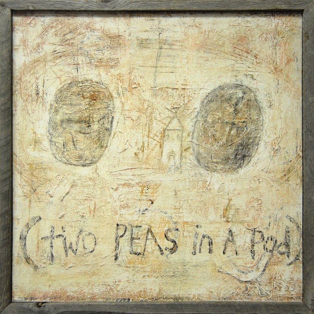 ART PRINT - Two Peas in a Pod-Art Print-Jack and Jill Boutique