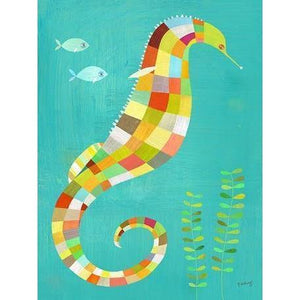 Under the Seahorse | Canvas Wall Art-Canvas Wall Art-Jack and Jill Boutique