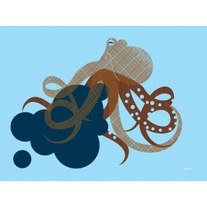 Undersea Octopus | Canvas Wall Art-Canvas Wall Art-Jack and Jill Boutique