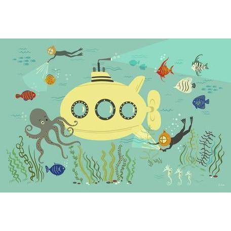 Underwater Explorers | Canvas Wall Art-Canvas Wall Art-Jack and Jill Boutique