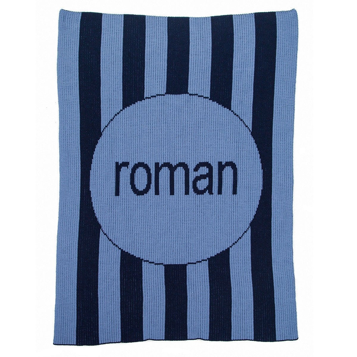 Vertical Modern Stripe Personalized Stroller Blanket or Baby Blanket-Baby Blanket-Jack and Jill Boutique