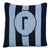 Vertical Modern Stripe Personalized Pillow-Pillow-Default-Jack and Jill Boutique