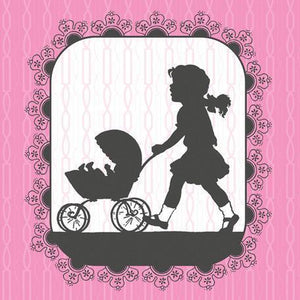 Victorian Details - Baby Carriage | Canvas Wall Art-Canvas Wall Art-Jack and Jill Boutique