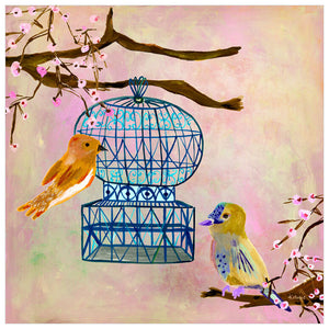 Vintage Birdhouse Wall Art-Wall Art-Jack and Jill Boutique